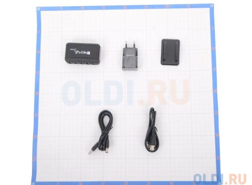 Концентратор USB 2.0 Orient KE-700NP (7 Port, c БП 1xUSB (5V, 2A), подставка для вертикальной установки, цвет черный)