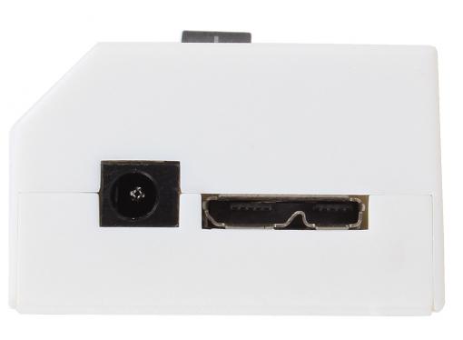 Концентратор USB3.0 HUB 4 порта Orient BC-307 выключатели на каждый порт, цвет белый