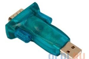 Переходник AM/COM ORIENT UAS-002, адаптер USB to RS232 DB9M (WCH CH340), крепеж разъема - винты