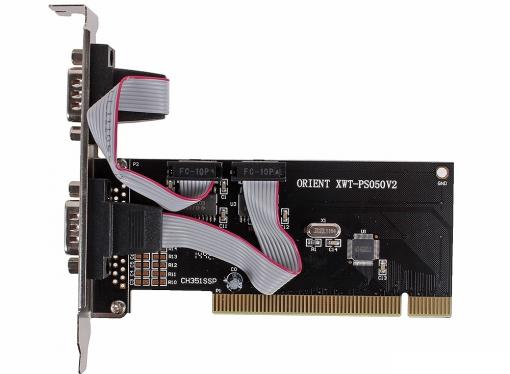 Контроллер Orient XWT-PS050V2 (PCI to COM 2-port (WCH CH353) OEM)