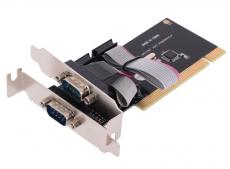 Контроллер ORIENT XWT-PS050V2LP, PCI to COM 2-port Low Profile (WCH CH351) oem