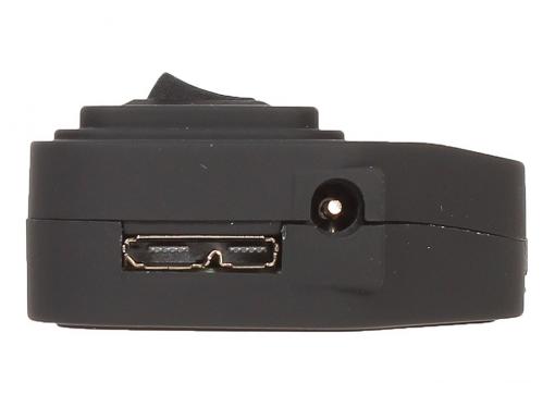 Концентратор USB 3.0 ORIENT BC-306PS, USB 3.0 HUB 4 Ports, c БП-зарядником 2xUSB (5В, 2.1А), выключатели на каждый порт, черный