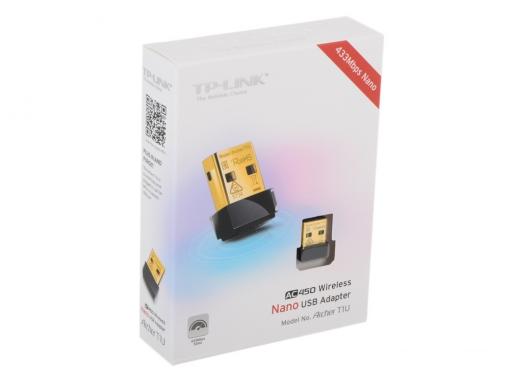 Беспроводной Wi-Fi адаптер TP-LINK Archer T1U 802.11acn, 433Mbps, 5GHz, USB