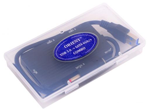 ORIENT UHD-508 Адаптер USB 3.0 to SATA 6Gb/s (ASM1153E, поддержка UASP) SSD & HDD 2.5