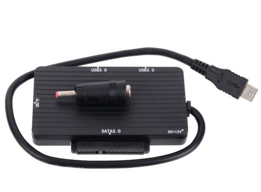 ORIENT UHD-509, Адаптер USB 3.0 to SATA 6Gb/s (ASM1153E, поддержка UASP) SSD,HDD 2.5