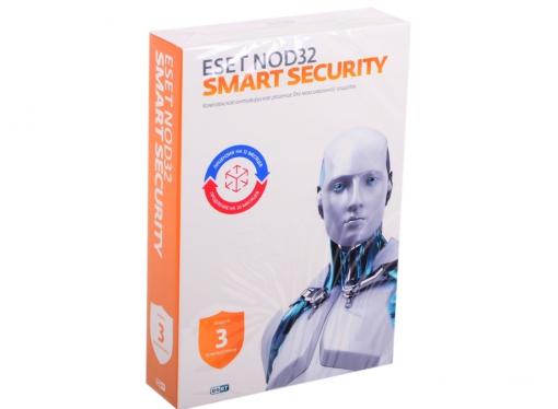 Антивирус ESET NOD32 Smart Security+ Bonus + универсальная лицензия на 1 год на 3ПК или продление на 20 месяцев (NOD32-ESS-1220(BOX)-1-1)