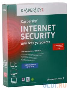 Программное обеспечение Kaspersky Internet Security Multi-Device Russian Edition. 5-Device 1 year Base Box (KL1941RBEFS)