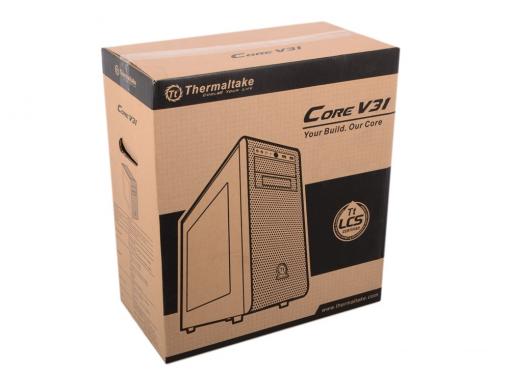 Корпус Thermaltake Core V31 Black w/o PSU,CA-1C8-00M1WN-00