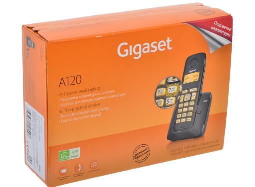 Телефон Gigaset А120 Black (DECT)