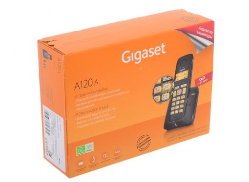 Телефон Gigaset А120A Black (DECT, автоответчик)