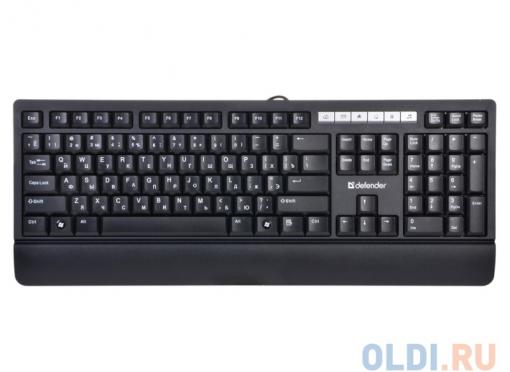 Клавиатура Defender Episode 950, USB слим, 6 дополнит. кнопок
