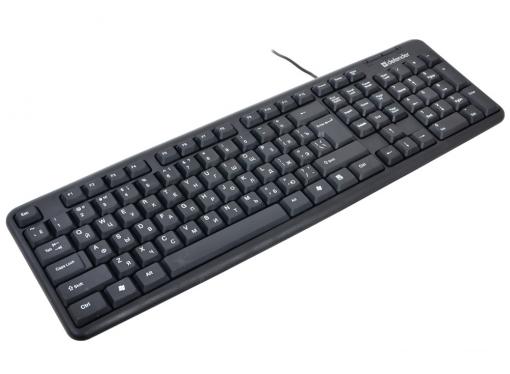 Клавиатура Defender Element HB-520 PS/2 B(Черный)
