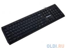 Клавиатура Defender проводная ММ OfficeMate SM-820 USB B(Черн) 104+12 доп.ф-ций