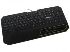 Клавиатура Defender проводная ММ Oscar SM-600 USB B(Черный) Pro 104+6кн, 13 доп.ф-ций,
