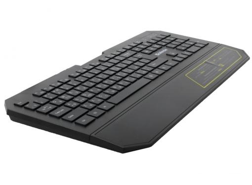 Клавиатура Defender проводная ММ Oscar SM-600 USB B(Черный) Pro 104+6кн, 13 доп.ф-ций,