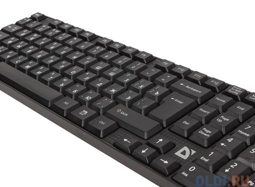 Проводная клавиатура DEFENDER Accent SB-720 RU,черный,компактная DEFENDER