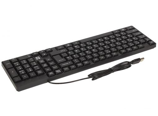 Проводная клавиатура DEFENDER Accent SB-720 RU,черный,компактная DEFENDER