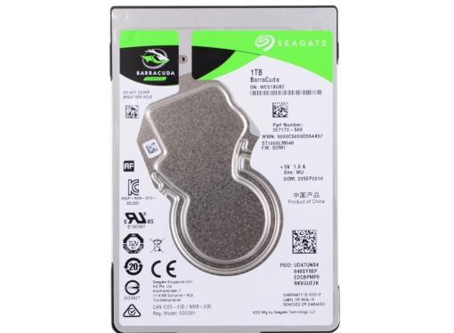 Жесткий диск Seagate Barracuda ST1000LM048 1Tb SATA III/2.5