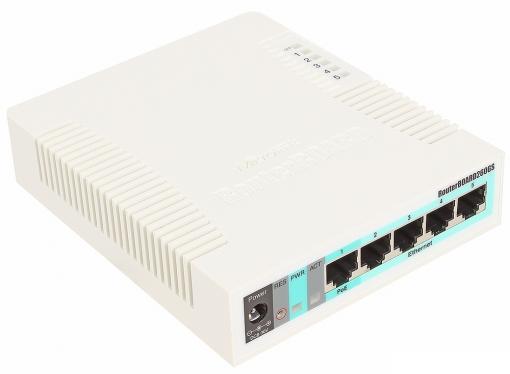 Коммутатор Mikrotik RB260GS 5x10/100/1000Mbps 1xSFP