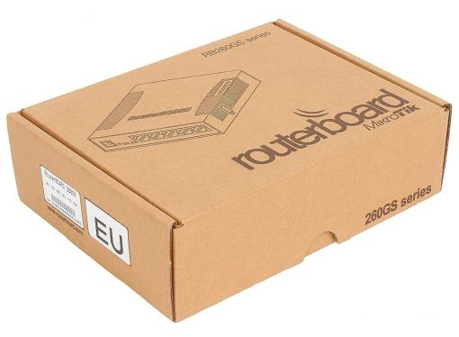 Коммутатор Mikrotik RB260GS 5x10/100/1000Mbps 1xSFP