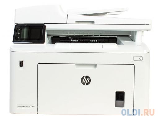 МФУ HP LaserJet Pro M227fdw (G3Q75A) A4, 28 стр/мин, 250 листов + 45 листов, Fax, USB, Ethernet, WiFi, 256MB