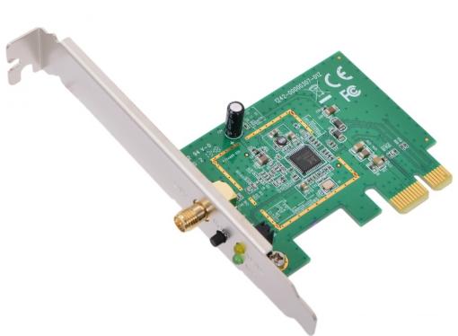 Беспроводной Wi-Fi адаптер ASUS PCE-N10 802.11bgn, 150Mbps, 2.4GHz, PCI-E