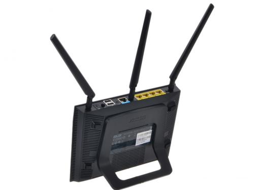 Маршрутизатор ASUS RT-AC66U 802.11ac Двухдиапазонный 2.4/5 ГГц (до 1750Мбит/с) Гигабитный WiFi роутер