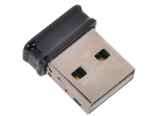 Беспроводной Wi-Fi адаптер ASUS USB-N10 NANO 802.11bgn, 150Mbps, 2.4GHz, USB