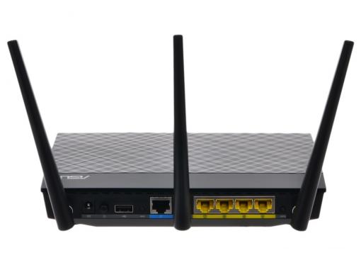 Маршрутизатор ASUS RT-N18U TurboQAM(SuperSpeed 600N) Гигабитный WiFi роутер 2.4GHz 600Mbps, 1хUSB3.0, 1хUSB2.0, 3G/4G, 128MB flash and 256MB RAM