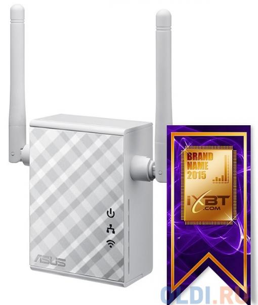 Усилитель Wi-Fi сигнала ASUS RP-N12 Беспроводной повторитель и точка доступа в одном устройстве