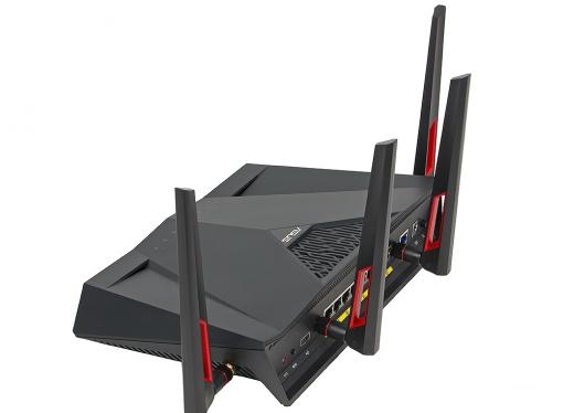 Маршрутизатор ASUS RT-AC88U Двухдиапазонный маршрутизатор с поддержкой Wi-Fi 802.11ac (до 3167 Мбит/с)  и Gigabit Ethernet