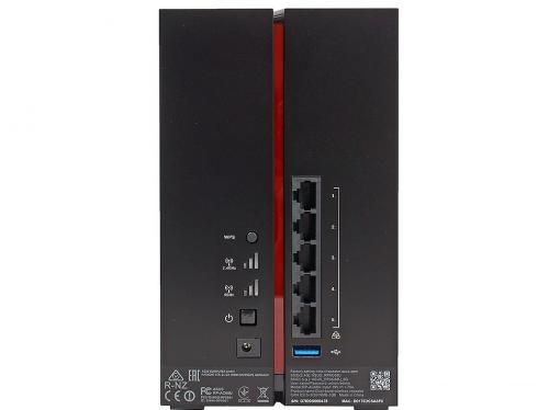 Усилитель Wi-Fi сигнала ASUS RP-AC68U Беспроводной повторитель стандарта Wi-Fi 802.11ac 1900 Мбит/с