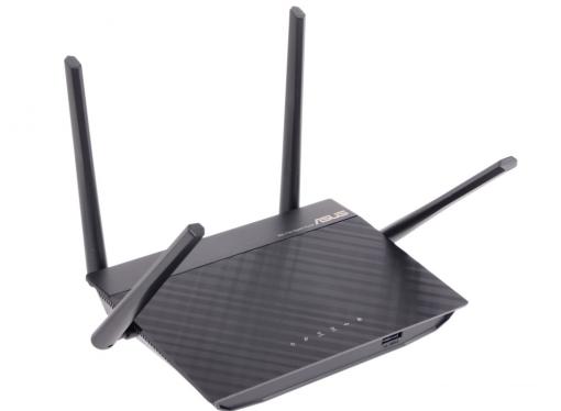 Маршрутизатор ASUS RT-AC58U Двухдиапазонный маршрутизатор AC1200,  Gigabit LANx4,  USB 3.0 x1  3G/4G/Printer server  4x5dbi