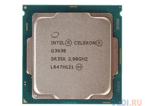 Процессор Intel Celeron G3930 BOX (TPD 51W, 2/2, Kaby Lake, 2.90 GHz, 2Mb, LGA1151)