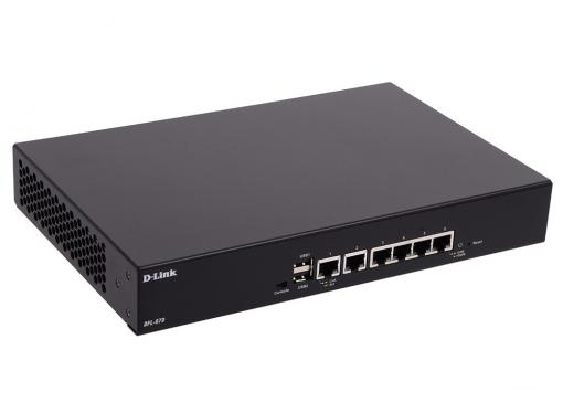 Межсетевой экран D-Link  DFL-870/A1A Гигабитный межсетевой экран NetDefend с 6 настраиваемыми портами