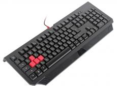 Клавиатура игровая A4Tech Bloody B120, USB 104 кл 1mc,ход 1.5 мм, кабель 1.9м подсветка, 4 резин кнопки