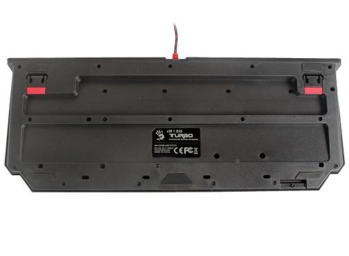 Клавиатура игровая A4Tech Bloody B120, USB 104 кл 1mc,ход 1.5 мм, кабель 1.9м подсветка, 4 резин кнопки
