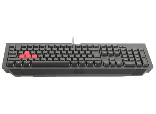 Клавиатура игровая A4Tech Bloody B120, USB 104 кл 1mc,ход 1.5 мм, кабель 1.9м подсветка, 4 резин кнопки