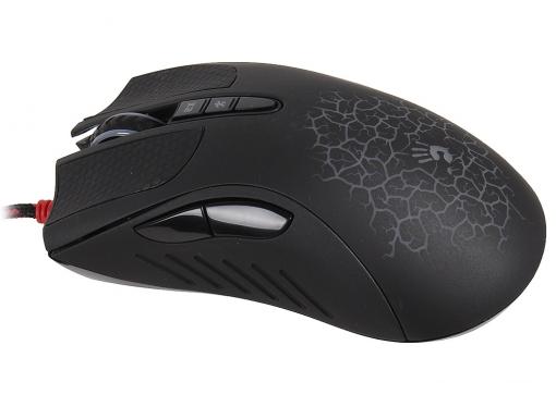 Клавиатура + мышь A4 Bloody Q2100 (Q210+Q9) черный USB Multimedia Gamer