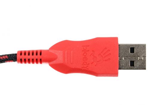 Клавиатура A4Tech Bloody B318 черный USB Multimedia Gamer LED