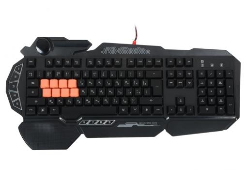Клавиатура A4Tech Bloody B318 черный USB Multimedia Gamer LED