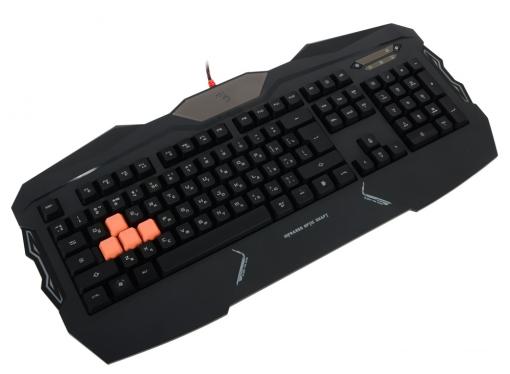 Клавиатура A4Tech Bloody B254 черный USB Multimedia Gamer LED