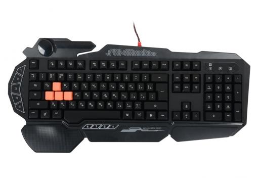 Клавиатура A4Tech  Bloody B314 черный USB Multimedia Gamer LED