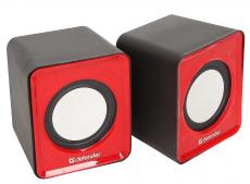 Колонки DEFENDER SPK 22 красный 5 Вт, питание от USB