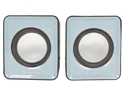 Колонки DEFENDER SPK 22 серый 5 Вт, питание от USB