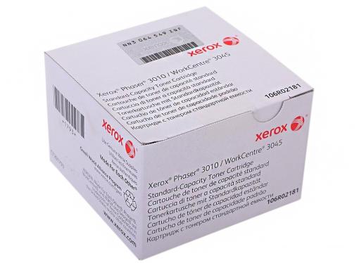 Картридж Xerox 106R02181 для Phaser 3010/WorkCentre 3045/B. Чёрный. 1000 страниц.