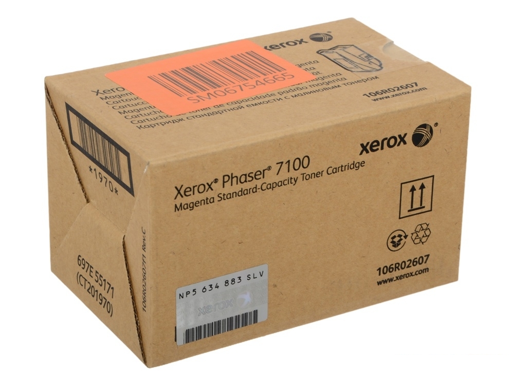Картридж Xerox 106R02607 Phaser 7100 Standard Capacity Magenta Toner Cartridge