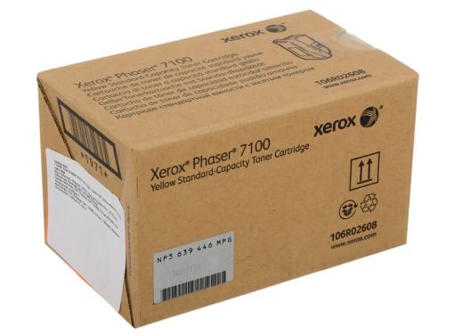Картридж Xerox 106R02608 Phaser 7100 Standard Capacity Yellow Toner Cartridge