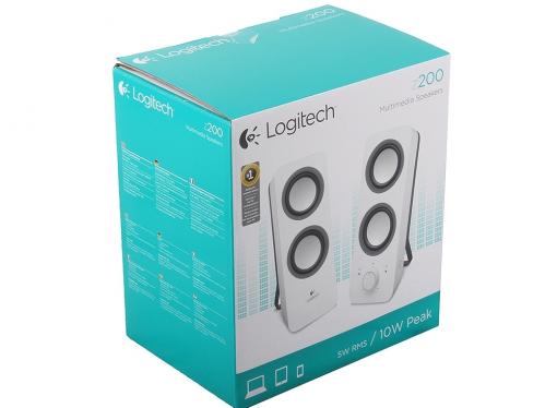 Колонки (980-000811) Logitech Z200 (2.0) White
