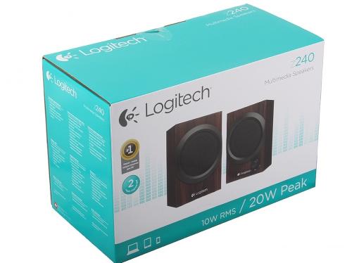 Колонки (980-000756) Logitech Z240 (2.0), дерево